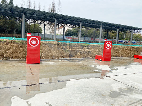 消防射水靶現場圖